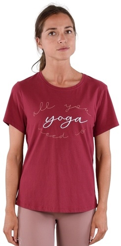 YOGA SEARCHER-BIOVIJNANA Yoga - Tee-shirt manches courtes en coton biologique-image-1