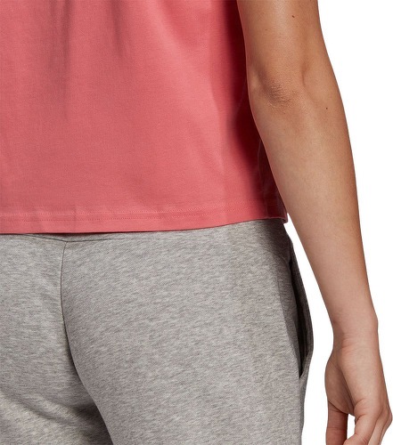 adidas Sportswear-T-shirt Essentials Loose 3-Stripes Cropped-3
