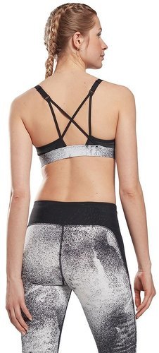 REEBOK-Lux Strappy Bra- Perf Aop - Brassière de fitness-2