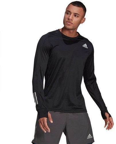 adidas Performance-T-shirt Own the Run Long Sleeve-1