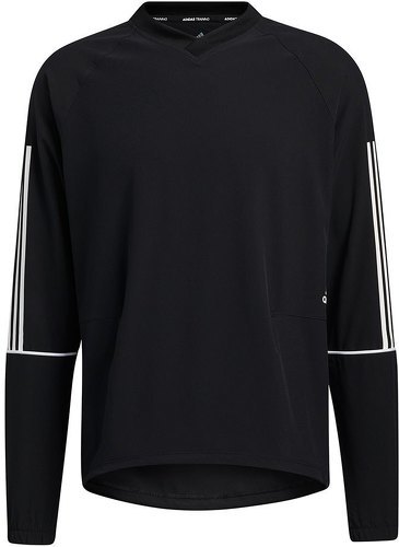 adidas Performance-Sweat-shirt PLYR 3-Stripes Windbreaker Pullover-0