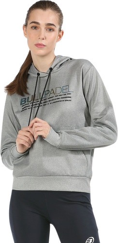 BULLPADEL-Bullpadel Drusos Hoodie Women Grey-image-1
