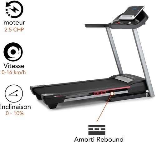 PRO FORM-505 Cst Connecté Ifit/ 16Km/H / 12 Programmes Pré-Enregistrés - Tapis de course-2