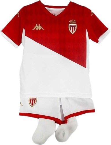KAPPA-As Monaco Mini-Kit Domicile Kappa 2019/20 - Ensemble de football-0