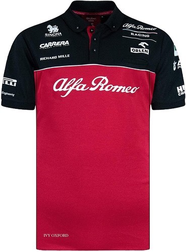 ALFA ROMEO RACING-Polo ALFA ROMEO Officiel Team F1 Racing Officiel Formule 1-image-1