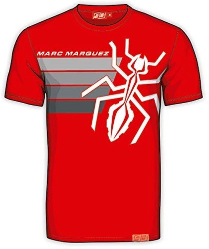 MM93 MARC MARQUEZ-Tshirt Marc Marquez Mm93 Stripe Fourmie Officiel Motogp - T-shirt-0