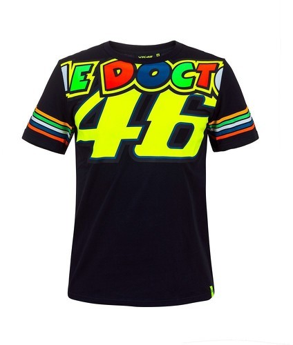VR46 VALENTINO ROSSI-Tshirt Homme The Doctor Multicolor Officiel Valentino Rossi MotoGP-image-1