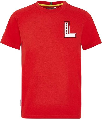 SCUDERIA FERRARI-Ferrari Scuderia Team Motorsport F1 Officiel Formule 1 Replica Chales Leclerc - T-shirt-0