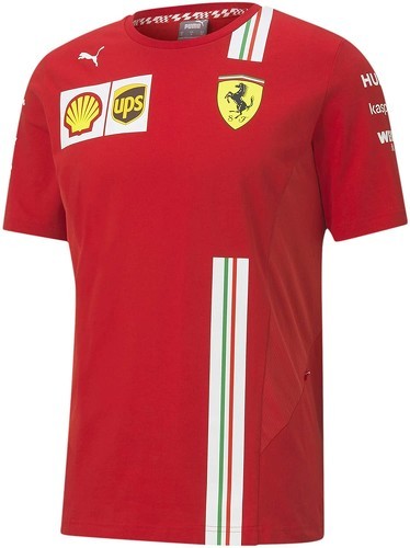SCUDERIA FERRARI-Tshirt Homme Ferrari Scuderia Team Motorsport F1 Officiel Formule 1 Puma Collection-image-1