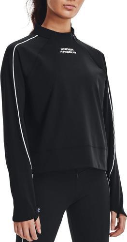 UNDER ARMOUR-Under Armour Rush ColdGear Novelty Top-BLK-0