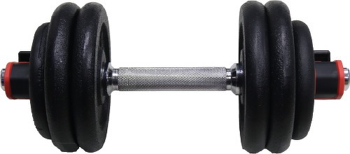 O'Fitness-Set Barre + Haltere 93 Kg - O'Fitness - Tout Inclus ( Barres, Disques, Stoppers, Etc ) - Haltères-1