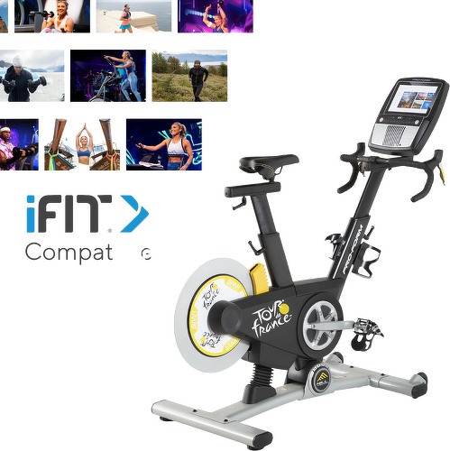 PRO FORM-Tour de France 10.0 Connecté Ifit / Inclinaison -10 +20% / 24 Niveaux De Résistance - Velo biking-1