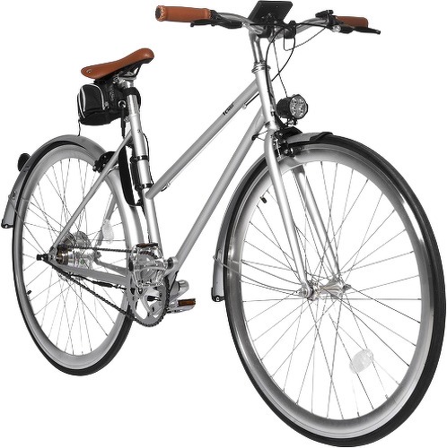 Velair-Light Velair 28'' - Single Speed - Freins Patins - Autonomie 45 Km - Cadre Acier - - Vélo électrique-1