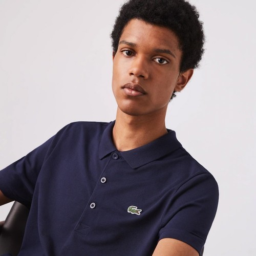 LACOSTE-Polo Lacoste Sport Bleu Marine-1