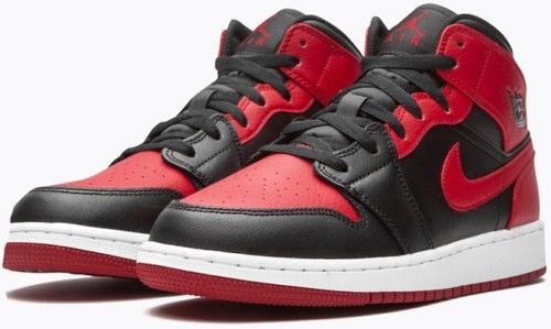 NIKE-Baskets Nike Air Jordan 1 MID (GS)-1