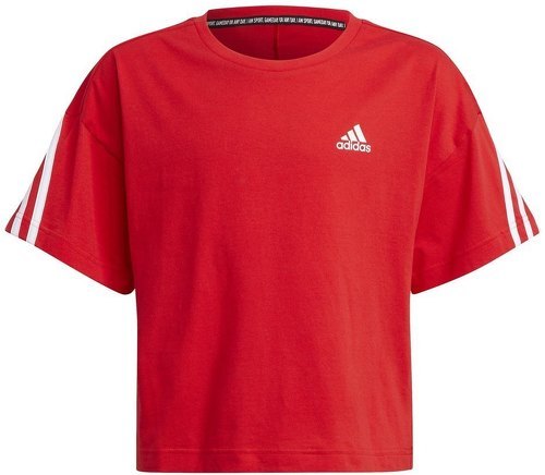 adidas Sportswear-T-shirt Organic Cotton Future Icons Sport 3-Stripes Loose-0