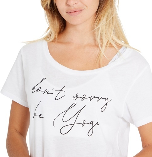 YOGA SEARCHER-BIOMESSAGE DON'T WORRY - Tee-shirt manches courtes-image-4