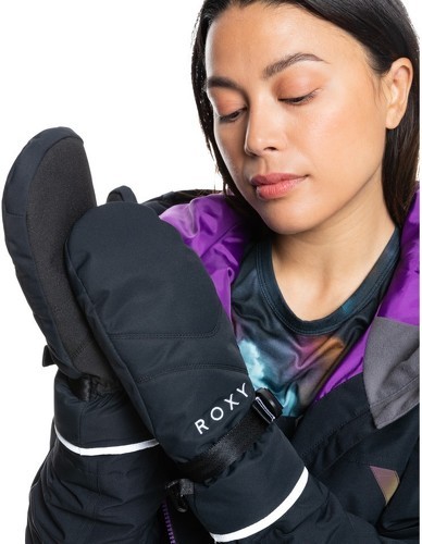 ROXY-Gants de ski Noir femme Roxy Jetty solid-image-1