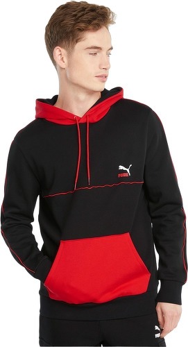 PUMA-Puma Clsx Piped Hoodie Tr-0