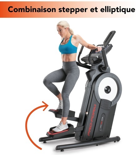 PRO FORM-Cardio Hiit H14 Connecté Ifit/ Écran Tactile 14" / 26 Niveaux De Résistance - Stepper-4