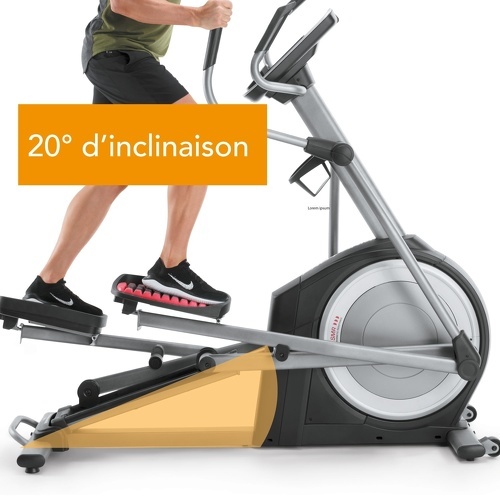 PRO FORM-Endurance 720E Connecté Ifit/ Rampe Inclinable 0°-20° / 20 Niveaux De Résistance - Velo elliptique-3