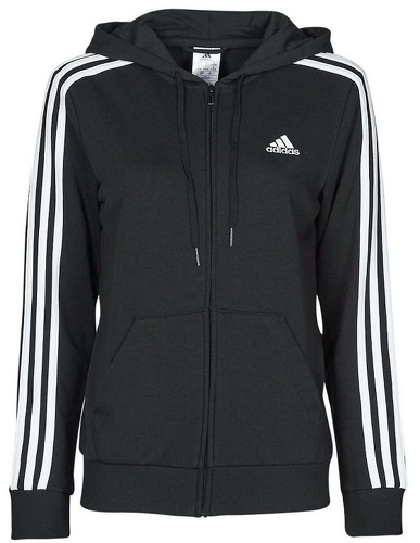 adidas Sportswear-Veste à capuche Essentials French Terry 3-Stripes Full-Zip-0