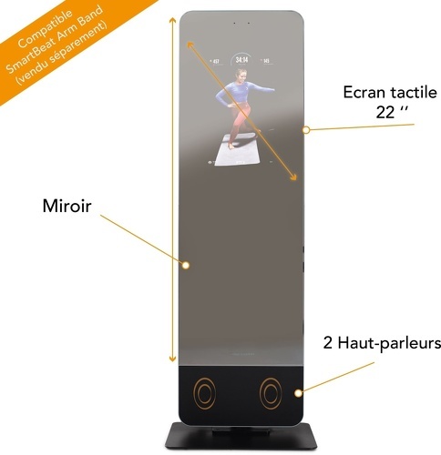 PRO FORM-Miroir Connecté VUE / Écran tactile 22" / Compatible iFIT-1