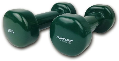 TUNTURI-Tunturi Vynil Muet 2kg 2 Unités-0