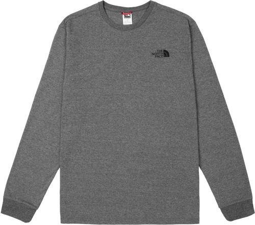 THE NORTH FACE-The North Face Simple Dome Longsleeve medium grey heat-image-1