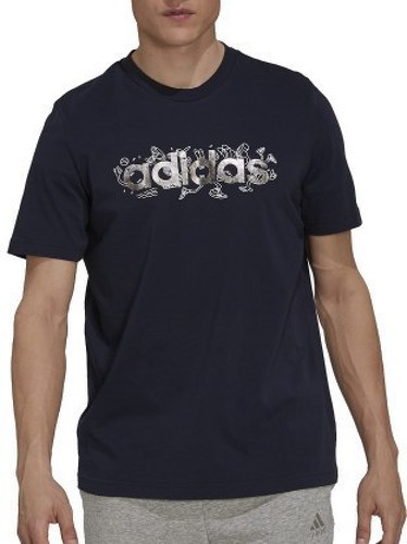 adidas Sportswear-T-shirt Doodle Foil Graphic-0