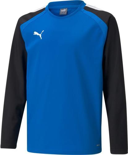 PUMA-Puma teamLIGA Training Sweat Jr Unisex Kinder Electric Blue Lemonade 657239-02-image-1