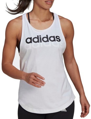 adidas Sportswear-T-shirt Sans Manches Femme Adidas Essentials Logo-image-1