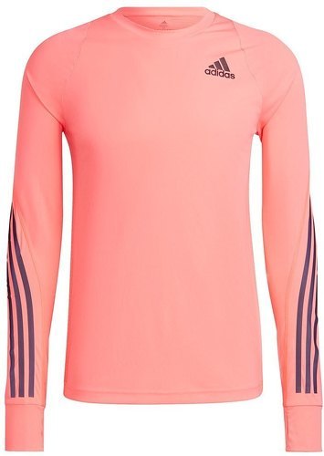 adidas Performance-T-shirt Run Icon Full Reflective 3-Stripes Long Sleeve-image-1