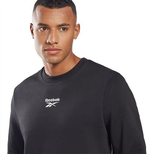 REEBOK-Reebok Identity Tape Crew - Sweat de fitness-4