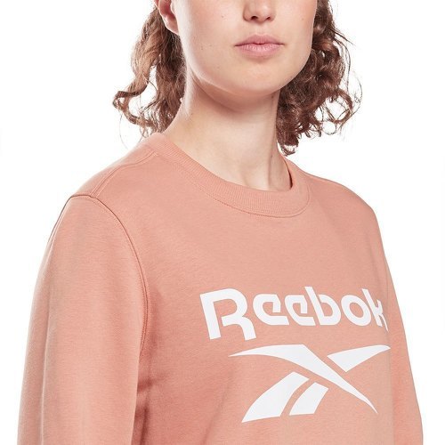 REEBOK-Reebok Crewneck Identity Logo French Terry - Sweat de fitness-4