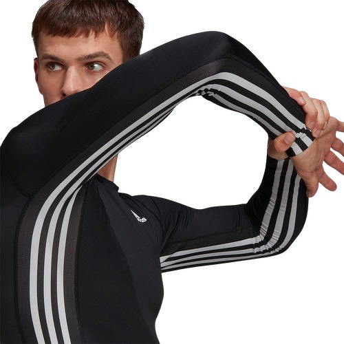 adidas Performance-T-shirt Techfit 3-Stripes Celebration Long Sleeve-3