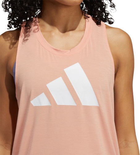 adidas Performance-Débardeur 3-Stripes Logo-4