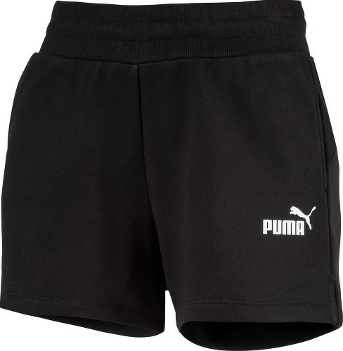 PUMA-ESS Sweat Shorts TR Cotton Black-image-1