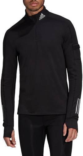 adidas Performance-Sweat-Shirt Own The Run 1/2 Zip Warm-0