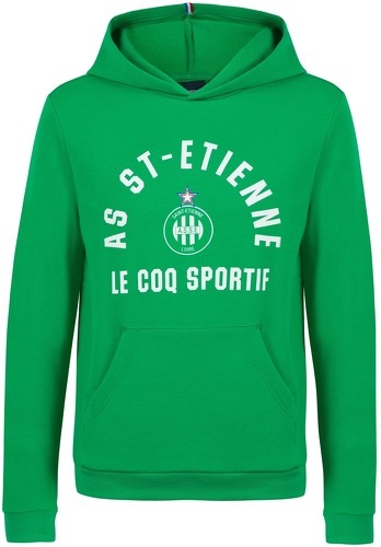 LE COQ SPORTIF-AS Saint-Etienne Sweat à capuche Vert Junior Le Coq Sportif-image-1