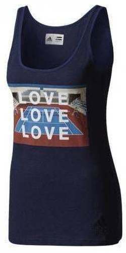 adidas-Adidas Ny Graphic Tank Dark - T-shirt de tennis-0