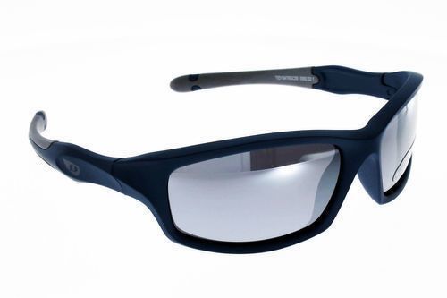 Demetz-Lunettes de Soleil DEMETZ TIDY Bleu Mat, Verre miroir mixte 8 à 11 ans Indice 3-2