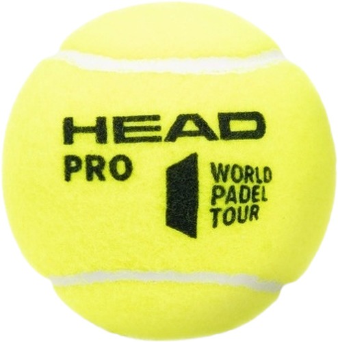 HEAD-Tube de 3 Balles Padel Head Pro-1