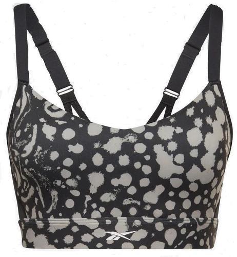 REEBOK-Sr Lux Strappy Bra Aop Ms - Brassière de fitness-1