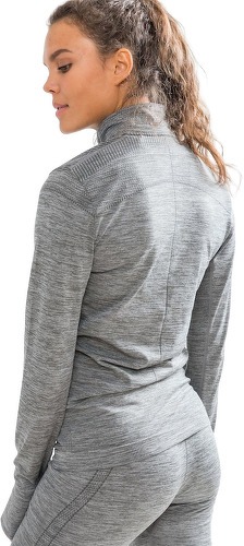 CRAFT-CRAFT FUSEKNIT COMFORT COL ZIPPE ANTHRACITE   Sous vetement technique-3
