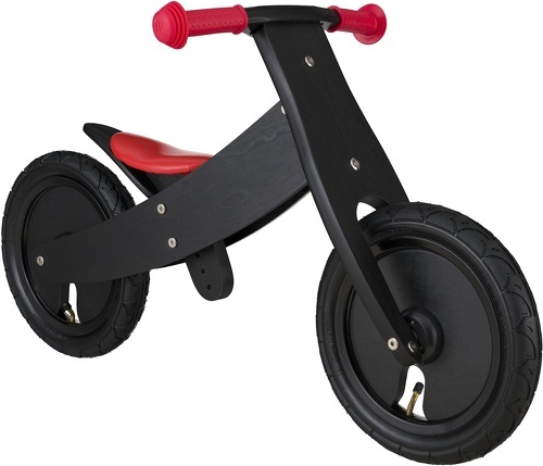 BIKESTAR-BIKESTAR Vélo Draisienne Enfants en bois pour garcons et filles de 3 - 4 ans | Vélo sans pédales évolutive 12 pouces Croissante Cadre | Noir 2018-0