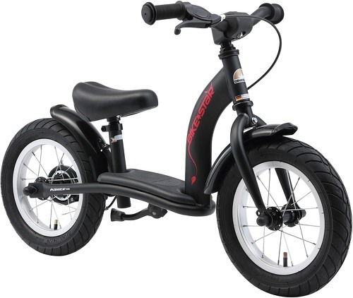 BIKESTAR-BIKESTAR Vélo Draisienne Enfants pour garcons et filles de 3 - 4 ans | Vélo sans pédales évolutive 12 pouces classique | Rouge-0