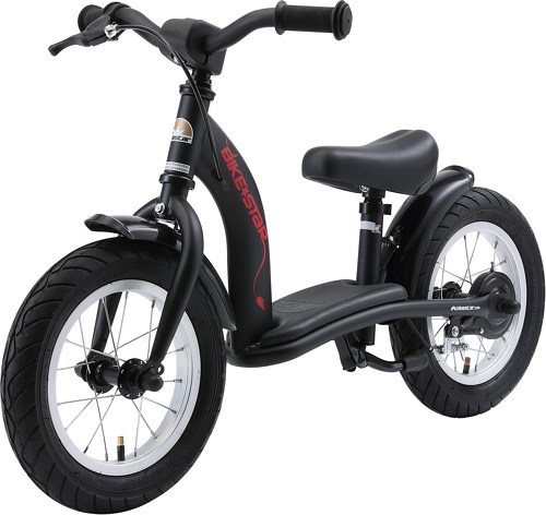 BIKESTAR-BIKESTAR Vélo Draisienne Enfants pour garcons et filles de 3 - 4 ans | Vélo sans pédales évolutive 12 pouces classique | Rouge-3