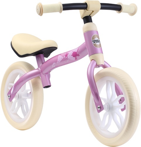 BIKESTAR-BIKESTAR Vélo Draisienne poids léger (3KG!) pour Enfants garcons et filles de 2 - 3 ans | Vélo sans pédales évolutive 10 pouces 2-en-1 Croissante Cadre | Rose-image-1