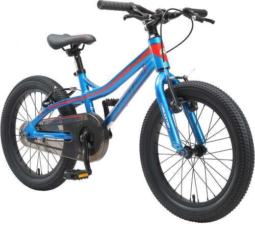 BIKESTAR-BIKESTAR Vélo enfant en aluminium, garcons et filles de 5 ans | Bicyclette de montagne VTT 18 pouces avec freins en V | Bleu-image-1